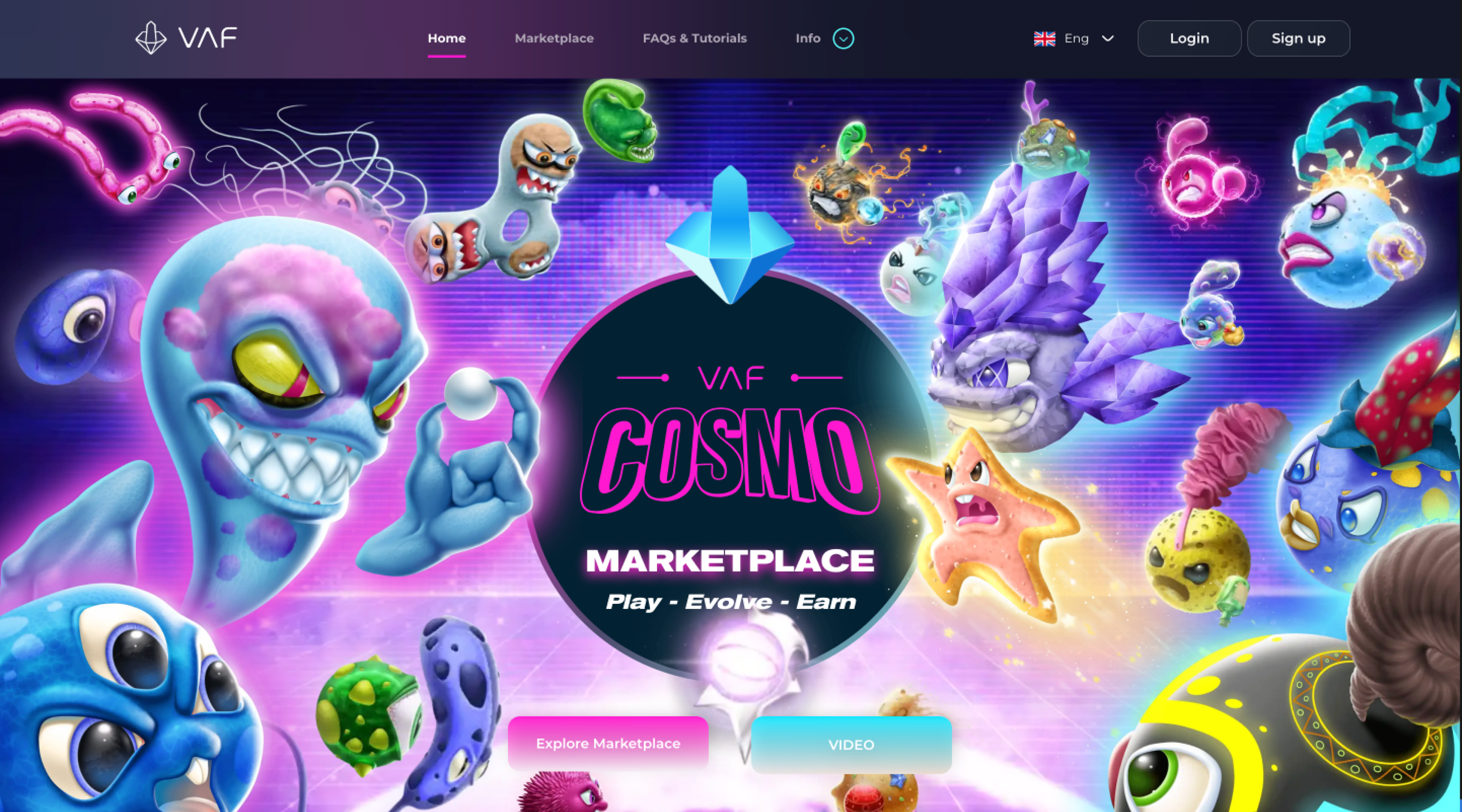 Vaffa Cosmo - NFT Marketplace